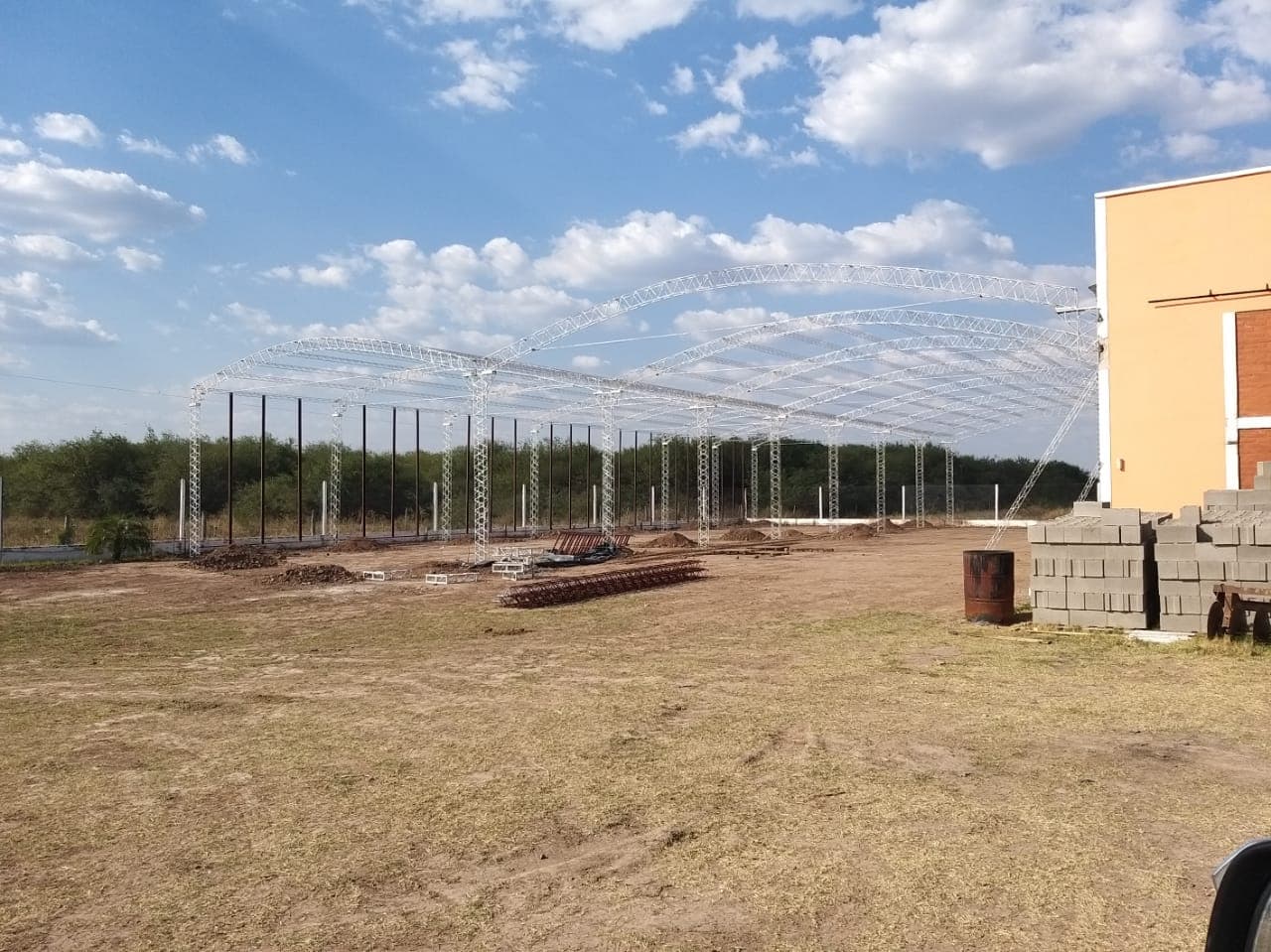 Industrial warehouse assembled by Konstrudesch in Villa Río Bermejito, Chaco